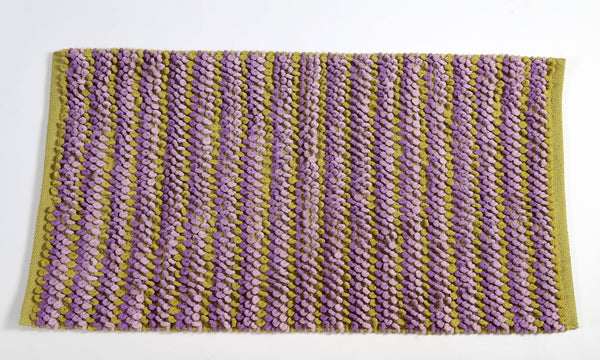 Soft Cotton and Chenille Rug / Dhurrie KDSN-MG-1023