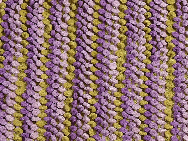 Soft Cotton and Chenille Rug / Dhurrie KDSN-MG-1023