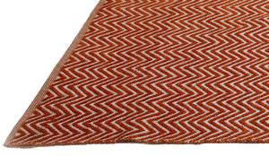 Soft Cotton and Chenille Rug / Dhurrie KDSN-MG-1114