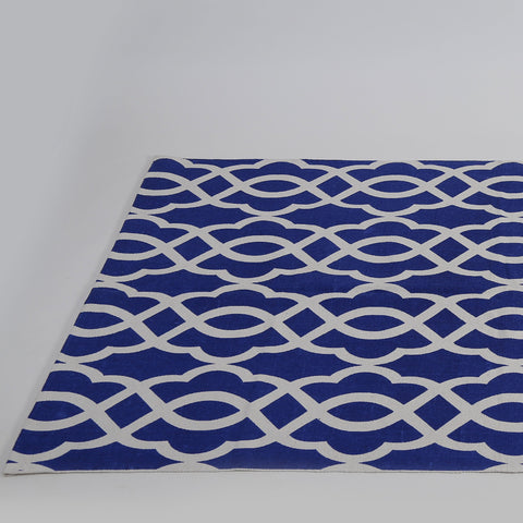Cotton Printed Carpet/ Rug / Dhurrie KDSN-MG-9032