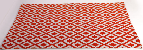 Cotton Printed Carpet/ Rug / Dhurrie KDSN-MG-9041